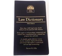 Law Dictionary (Barron's Legal Guides)