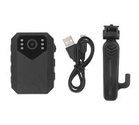 Law Enforcement Camera 4K HD Video Recorder 2 Inch TFT Color Screen Night Vision Motion Detection Portable Clip On Body Worn Camcorder for Police Security Outdoor Activities
