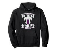 Law Enforcement Thin Purple Line - Security Guard Pullover Hoodie