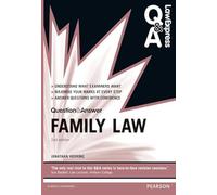 Law Express Question and Answer: Family Law: (Law Express Questions & Answers 2nd edition)