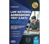 Law National Admissions Test (LNAT): Mock Tests Full Sets 1 & 2 (LNAT Revision Series)