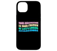 Law Of Attraction Manifesting Spiritual Growth Retro Wavy Case for iPhone 14 Plus