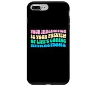 Law Of Attraction Manifesting Spiritual Growth Retro Wavy Case for iPhone 7 Plus/8 Plus
