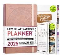 Law of Attraction Planner 2026 - Hourly, Weekly & Monthly Goal Setting Planner with Panduo App | 12 Month Productivity, Life & Gratitude Journal | Include Foldable Vision Board, Gift Box & Stickers