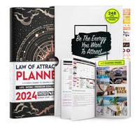 Law of Attraction Planner - Dated Planner, Hourly 2024 2024 Box