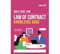 Law of Contract Knowledge Book for AQA A-Level Law