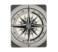 Law of The Compass Navigation 1 Mouse Pad, Computer Mouse Mat, Easy Gliding, Durable, Portable, Office&Home, Multiple Sizes