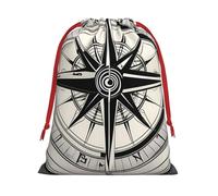 Law Of The Compass Navigation 1 Print Convenient Drawstring Gift Wrapping Bag Lightweight Comfort Suitable All Occasions