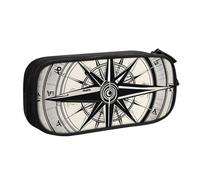 Law of The Compass Navigation 1 Print Pencil Pouch Storage Cosmetics Art Tools Supplies Students Teachers Versatile Use