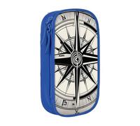 Law of The Compass Navigation 1 Print Practical Pencil Case Multi-Compartment Office Travel School Art Daily Supplies