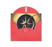 Law of the Compass Navigation Greeting Card With Envelope, Birthday Card, Christmas Card, Invitation Card, 3 Colors
