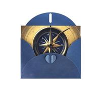 Law of the Compass Navigation Greeting Card With Envelope, Birthday Card, Christmas Card, Invitation Card, 3 Colors