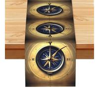 Law Of The Compass Navigation Print Easter Table Runner Dining Holiday Parties Easter Coffee Table Decor Rustic Boho
