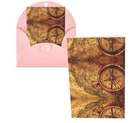 Law of the Compass Navigation Print Thank You Cards Greeting Cards With Envelopes Blank Note Cards 10x15 cm Perfect for Thank Yous Invitations