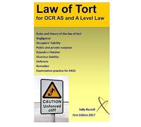 Law of Tort for OCR AS and A level: with an introduction to the nature of law