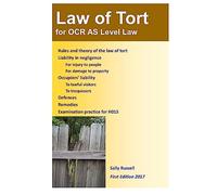 Law of Tort for OCR AS Level Law: with an introduction to the nature of law