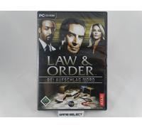 Law & Order Bei Aufschlag Mord Pc Computer Cd-Rom Original New Sealed