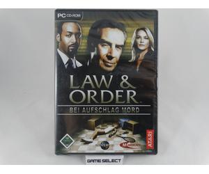 Law & Order Bei Aufschlag Mord Pc Computer Cd-Rom Original New Sealed