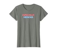 Law & Order Especially Heinous T-Shirt, Women, Olive Heather, Large