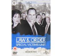 LAW & ORDER SPECIAL VICTIMS UNIT COMPLETE SERIES 2 DVD 2ND SECOND SEASON UK R2