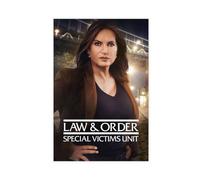 Law & Order：Special Victims Unit Cover 1 Canvas Poster Bedroom Decor Sports Landscape Office Room Decor Gift Unframe-style 08x12inch(20x30cm)