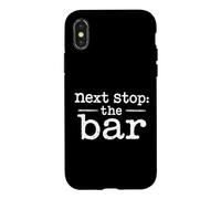 Law School Graduation Tee Next Stop the Bar Exams Lawyer Case for iPhone X/XS