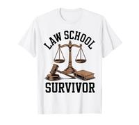Law School Survivor Funny Law Student Graduation T-Shirt