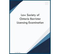 Law Society of Ontario Barrister Licensing Examination