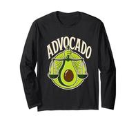 Law Student Vegan Saying Advocado Avocado Long Sleeve T-Shirt