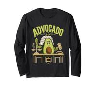 Law Student Vegan Saying Advocado Avocado Long Sleeve T-Shirt