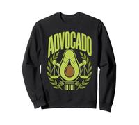 Law student vegan saying Advocado Avocado Sweatshirt