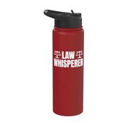Law Whisperer Stainless Steel Insulated Water Bottle