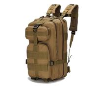Lawaia Military Backpack 30L Tactical Rucksack for Men Women Camping Bag Waterproof Backpack Mens Hiking Backpack Gym work Bag Mens Travel Rucksack 43x24x20cm back pack (Khaki)