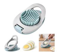 LAWALEISHE Egg Slicer, Stainless Steel Wire Multifunctional Egg Cutter