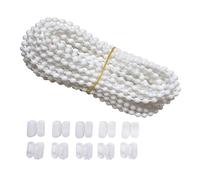 LAWALEISHE Roller Blind Chain, Blind Cord Chain Rope, 10 Meters Roller Blind Cord, Roller Blind Accessories Roller Blind Fittings for Roller, Roman, Vertical, Venetian Blind