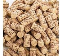 Lawei 150 Pcs Natural Wine Corks 44x22mm Premium Straight Cork Stopper Natural Wooden Corks Excellent for Bottled Wine, Beer Bottles, Liquor Bottles Cork
