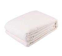 Lawei Natural Cotton Batting 72x90 inch for Quilting, Soft Needle-Punched Craft Fabric for Wearable Arts, Machine Washable Quilt Wadding with Low Shrinkage (1.82x2.3m)