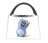 Lawenp Grizzly Bear and The Lemmings Tabodi Lunch Bag Insulated Reusable Lunch Box Portable Cooler Tote Bags for Boys Girls School Office Picnic Work Travel
