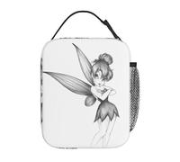 Lawenp Lunch Box Tinkerbell Party Insulated Lunch Bag - Reusable Lunch Box - Portable Lunch Tote for Women Men and Kids