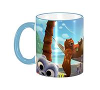 Lawenp Mug for Grizzly Bear and The Lemmings Tabodi 3D Sculpted Ceramic Coffee Mug Tea Cup - Bone China Mug - 330ml