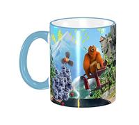 Lawenp Mug for Grizzy and The Lemmings 330ml Fine Ceramic Mug with Flawless Glaze Finish Tea Cup for Friend Birthday