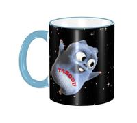 Lawenp Mug for Grizzy and The Lemmings 3D Sculpted Ceramic Coffee Mug Tea Cup - Bone China Mug - 330ml