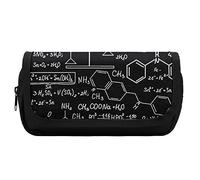 Lawenp The Calculation Formula ofPencil Case Double Zip Pen Bag Large Capacity Pen Holder Stationery Bag for Home Office