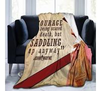 Lawenp Ultra-Soft Fluffy for John Wayne Blanket Home Decor Throw Blanket Gift for Adults/Kids80 x60