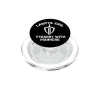 Lawful Evil, Tyranny With Manners, Nerd, Sorcery PopSockets PopGrip for MagSafe