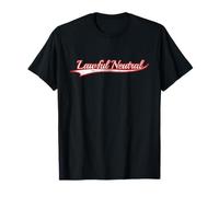 Lawful Neutral Alignment RPG Rule Law Vintage Varsity T-Shirt