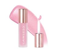 Lawless Forget the Filler Lip Plumping Line Smoothing Gloss - Strawberry Shortcake - Premium Volumizing Lip Gloss with Natural Ingredients Designed to Plump, Firm, and Hydrate Lips 0.11 oz
