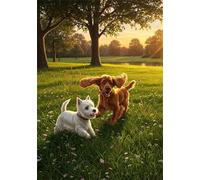 Lawn 700 Piece Jigsaw Puzzles for Adults, Colourful, Challenging & Brainteasing Adult puzzles 700 Pieces Dog, Fun jigsaws for The Whole Family 20x15 inch