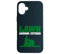 Lawn Abiding Citizen Funny Lawn Care Taker Mowing Gardener Case for iPhone 16 Plus