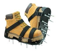 Lawn Aeration Shoes, Aerator for Loosening the Earth - Aeration Shoes with Adjustable Spikes and Straps for Gardening, Lawn, Landscaping, Park and Farm